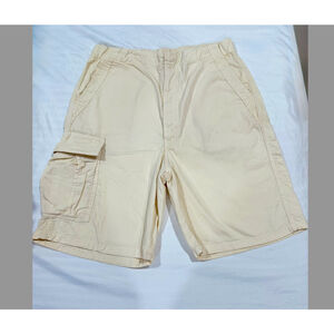 Men's Zara Beige Cargo Shorts Size L